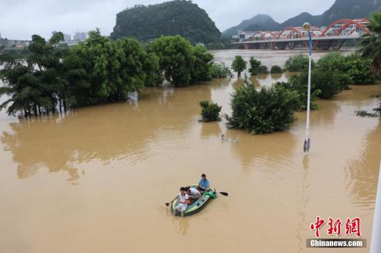 強降雨使南方8省多處洪災已致33死15失蹤 直接損失188億